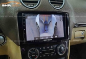 Màn hình Gotech GT360 liền camera 360 Mercedes GL Class 2006 - 2013